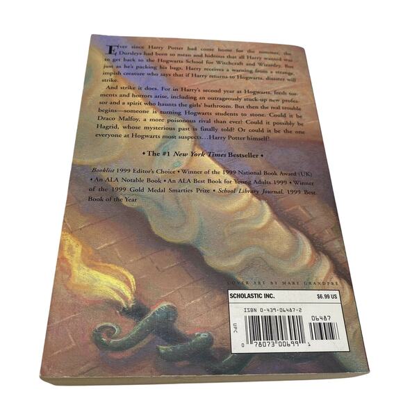 Harry Potter Ser.: Harry Potter and the Chamber of Secrets by J. K. Rowling USED - Picture 2 of 3